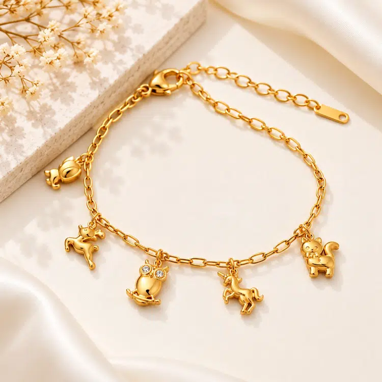 Premium Animal Charm Bracelet