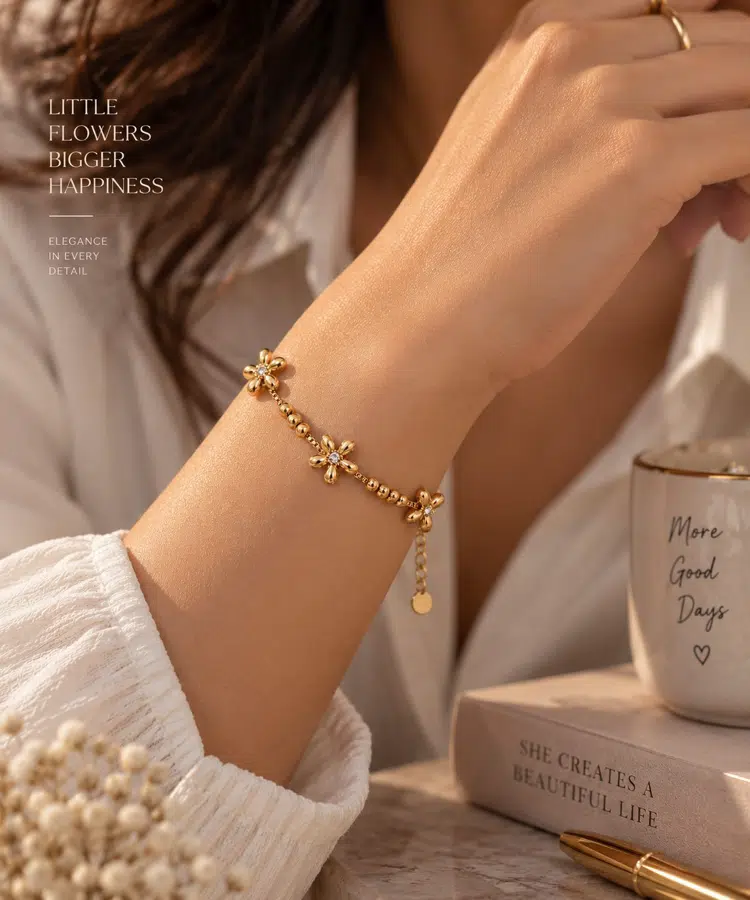 Premium Floral Bracelet