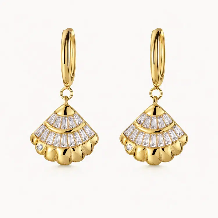 Premium Jhumka Style Zircon Stone Earrings - 1